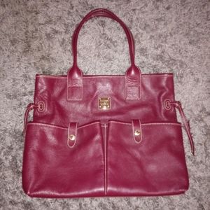 DOONEY & BOURKE Leather Tote w/ Dustbag